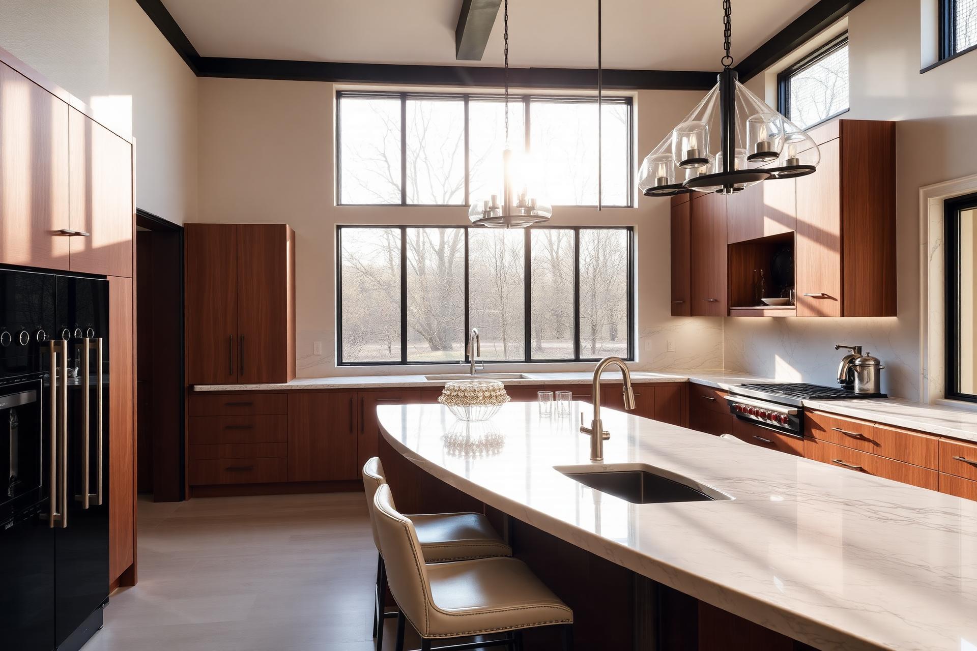 Refined kitchen remodel by JC Remodeling